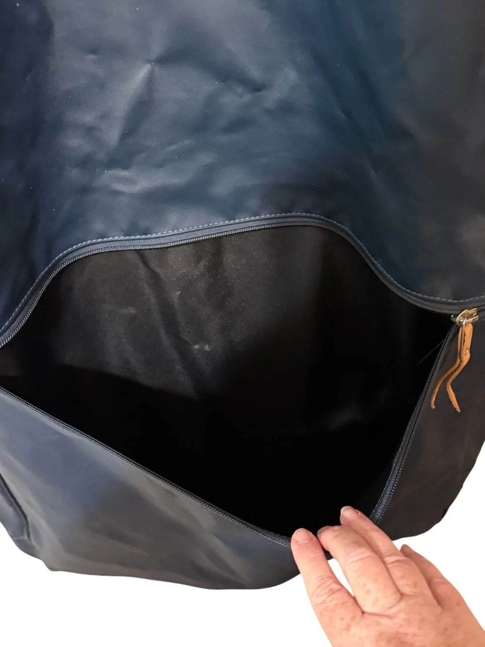Jon Hart Navy Mainliner Garment Bag